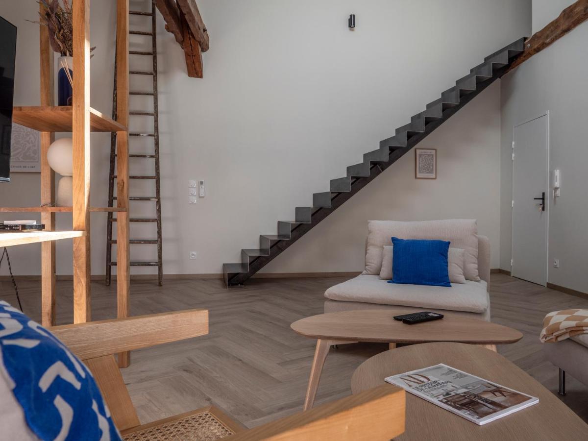 Le Nid Bleu Duplex En Plein Centre Apartment Castres  Exterior foto